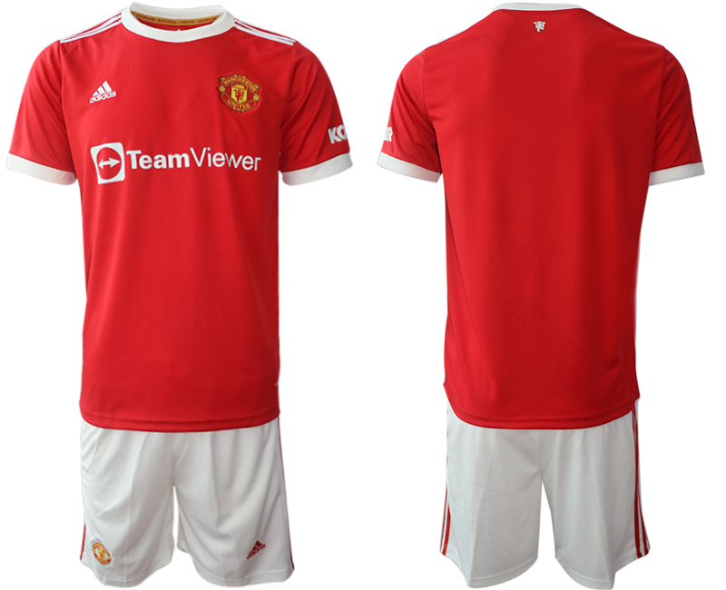 Manchester United home name&number 2021/22 Soccer Kit